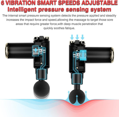 Smart Gun Massager For Head & Body