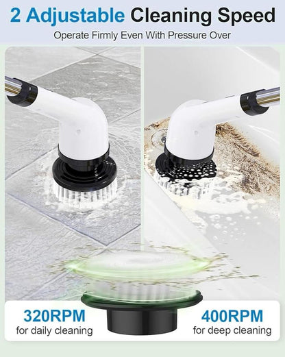 ProGlide Scrubber  9-in-1™ Rechargable 🔋 2600mAh,🕒 120 Min Use